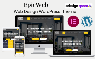 Epicweb - Webbdesign WordPress-tema