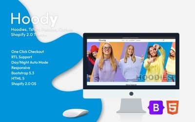 Hoody – Hoodies, T-Shirt, Mode, Kleidung Shopify 2.0 Theme