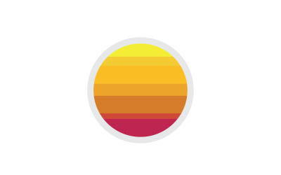 Sun-Logo einfache Vektorversion 52