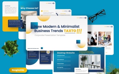 Taxto - Corporate Googleslide Template