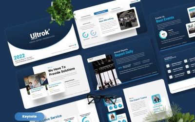 Ultrok – Основний шаблон річного звіту