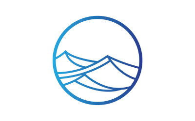 Versione vettoriale del logo Wave Circle 27