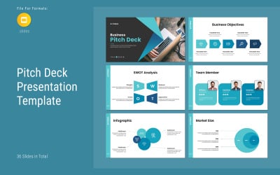 Презентація Pitch-Deck Google Slides Layout