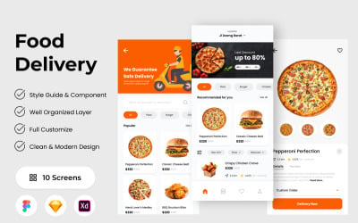 BiteRush - Aplicación móvil de entrega de comida
