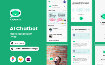 ChatMate - AI Chatbot mobiele app
