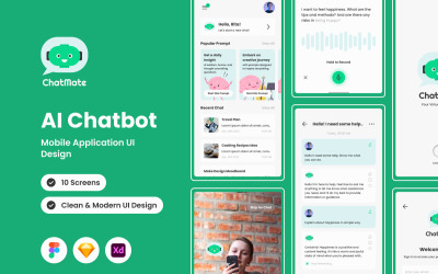ChatMate - мобільний додаток чат-бот AI