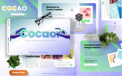 Cocao — kreatywne inspirujące szablony programu PowerPoint