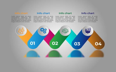 Detta är vektor eps infographic design.