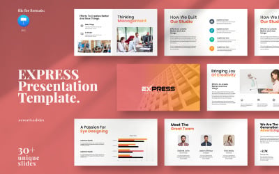 Express Keynote Presentation Template