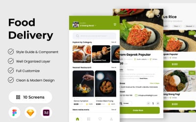 FlavorFleet - Aplicación móvil de entrega de comida
