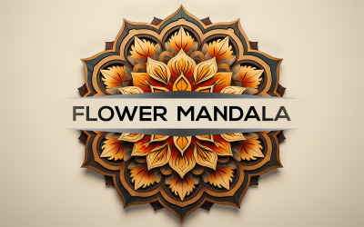 Mandala vintage colorato | segno disegno mandala | disegno dell&amp;#39;identità mandala
