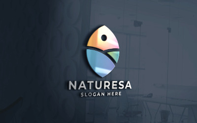 Naturesa 专业徽标模板