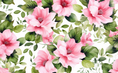 Akvarell blombuketter, illustration bakgrund 70