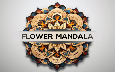 Sign mandala design | mandala identitetsdesign | 3d mandala