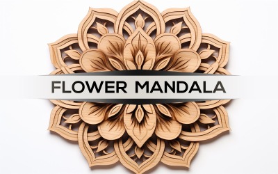 Design floreale in legno | fiore artistico in legno | disegno in legno
