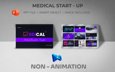 Medizinische Start-up-PowerPoint-Präsentationsvorlage