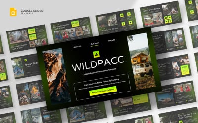 Wildpacc - Açık Hava Macerası Google Slaytlar Şablonu