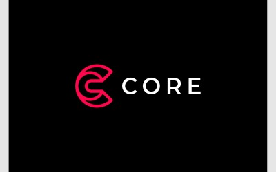Logotipo De Monograma Simple Letra C
