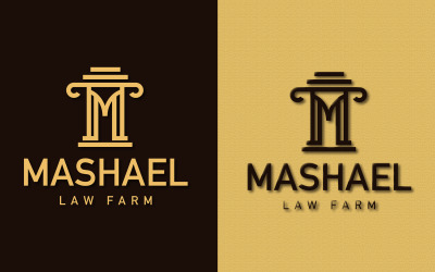 Logotipo M da fazenda Law - Mashael,