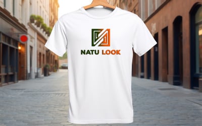 T-shirt mockup | White t-shirt mockup | t-shirt logo mockup