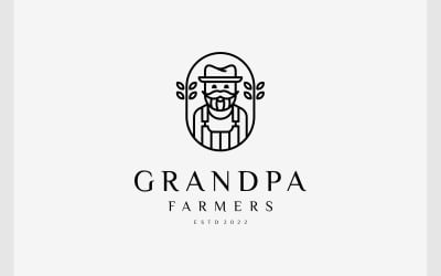Logo De L&amp;#39;Agriculture De La Ferme Des Agriculteurs