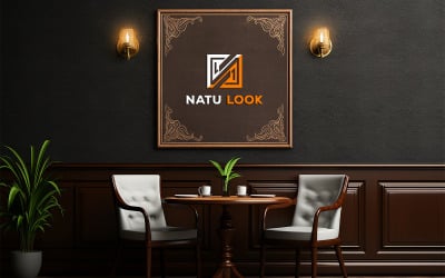 Restaurant Tent Mockup | Restaurant Mockup | Restaurant logo Mockup | Interior sign board Mockup