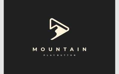 Bouton de jeu en montagne Logo de Hill Peak