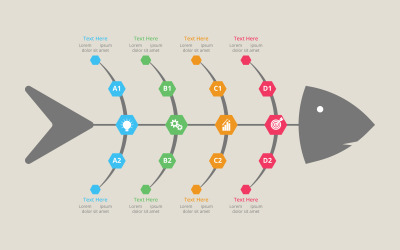 Kreativer Businessplan und Infografik-Design für Projektstrategien