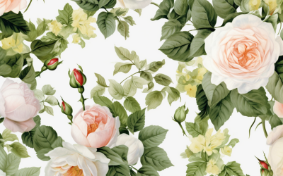 Akvarell blombuketter, illustration bakgrund 584