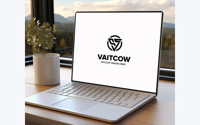 Close up screen laptop mockup Laptop mock up Laptop mockup on wooden table laptop screen mockup