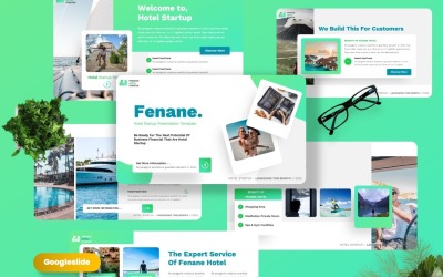 Fenane – Hotel Stratup Googleslide-Vorlage