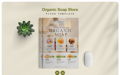Natural Store Marketing Flyer