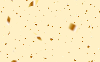 Vector de fondo hermoso confeti cayendo
