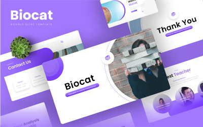 Biocat – Oktatási Google Diák sablon