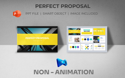 Modello di presentazione PowerPoint di proposta perfetta