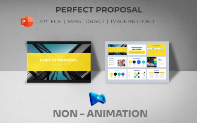 Perfect voorstel PowerPoint-presentatiesjabloon