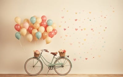 Festeggia l&amp;#39;illustrazione di San Valentino Sfondo 03