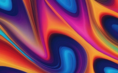 Kleurrijke unieke abstracte achtergrond