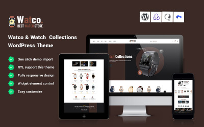 Watco – Watch Collections WordPress téma