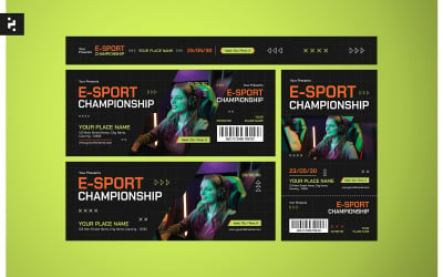 E-Sport-Meisterschaftsticket