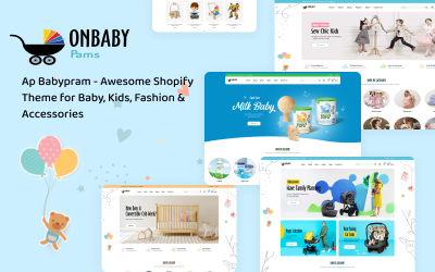 Ap Babypram - Tema Shopify de loja de moda infantil