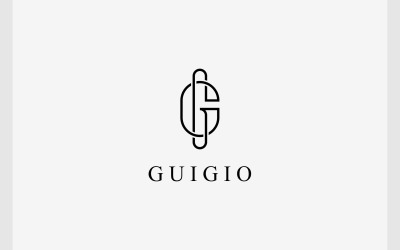Letter G or GG Luxury Elegant Logo