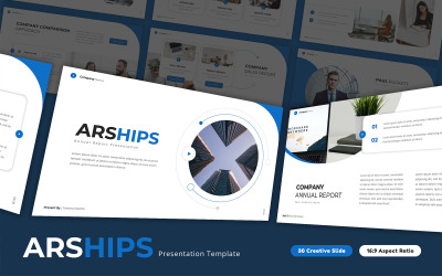 Arship - Modèle de rapport annuel Google Slides
