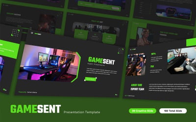 Gamesent – Esport-Keynote-Vorlage