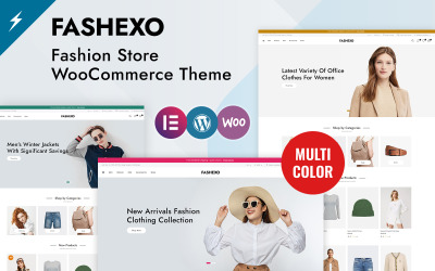 Fashexo - Modedesign och kläder WooCommerce-tema