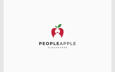 Logo Apple ovoce šťastných lidí