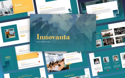 Innovanta bemutató sablon