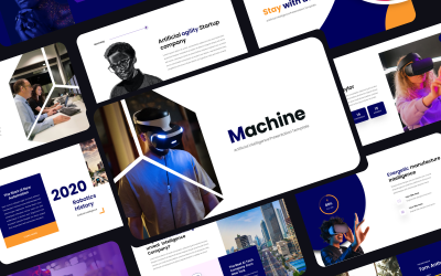 Machine - AI-technologiepresentatie