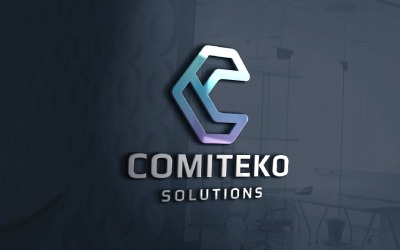 Šablona loga Comiteko písmeno C