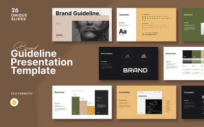 Brand Guideline Googoleslide Digital Presentation